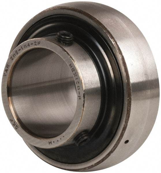 SKF - 1-1/4" ID x 2.4409" OD, 3,380 Lb Dynamic Capacity, Insert Bearing Insert Bearing - 0.7087" Race Width, 2,520 Lb Static Capacity - Caliber Tooling