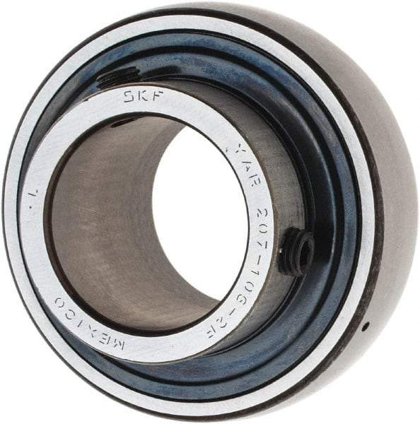 SKF - 1-3/8" ID x 2.8346" OD, 4,410 Lb Dynamic Capacity, Insert Bearing Insert Bearing - 3/4" Race Width, 3,440 Lb Static Capacity - Caliber Tooling