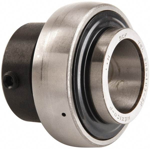 SKF - 1-3/16" ID x 2.4409" OD, 3,380 Lb Dynamic Capacity, Insert Bearing Insert Bearing - 0.7087" Race Width, 2,520 Lb Static Capacity - Caliber Tooling