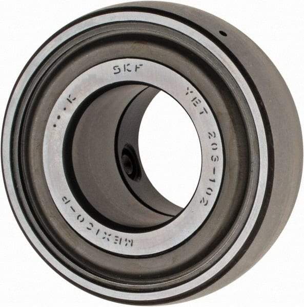 SKF - 1-1/8" ID x 2.4409" OD, 3,380 Lb Dynamic Capacity, Insert Bearing Insert Bearing - 0.7087" Race Width, 2,520 Lb Static Capacity - Caliber Tooling