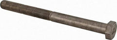 Value Collection - 1-8 UNC, 12" Length Under Head Hex Head Cap Screw - Partially Threaded, Grade 18-8 Stainless Steel, Uncoated, 1-5/16" Hex - Caliber Tooling