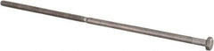 Value Collection - 1/4-20 UNC, 9" Length Under Head Hex Head Cap Screw - Partially Threaded, Grade 18-8 Stainless Steel, Uncoated, 7/16" Hex - Caliber Tooling