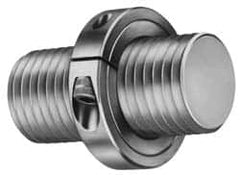 Climax Metal Products - 1-1/4-7 Thread, Stainless Steel, One Piece Threaded Shaft Collar - 2-1/16" Outside Diam, 1/2" Wide - Caliber Tooling