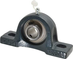 Value Collection - 5" OALBall Bearing Pillow Block - Cast Iron - Caliber Tooling