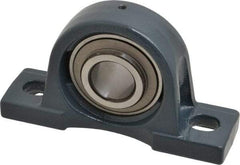 Value Collection - 6-3/4" OALBall Bearing Pillow Block - Cast Iron - Caliber Tooling