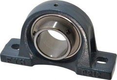 Value Collection - 9-1/2" OALBall Bearing Pillow Block - Cast Iron - Caliber Tooling