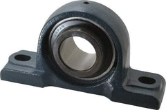 Value Collection - 8-13/16" OALBall Bearing Pillow Block - Cast Iron - Caliber Tooling