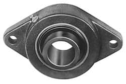 Value Collection - 4-7/8" OALBall Bearing Pillow Block - Cast Iron - Caliber Tooling