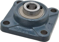 Value Collection - 3-3/8" OALBall Bearing Pillow Block - Cast Iron - Caliber Tooling