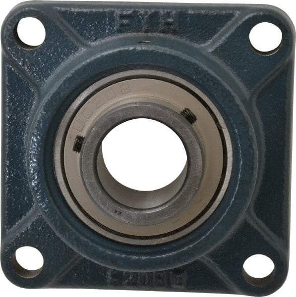 Value Collection - 5-1/8" OALBall Bearing Pillow Block - Cast Iron - Caliber Tooling