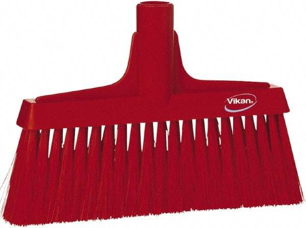 Vikan - 6-3/4" OAL Polyester Bristle Lobby Broom - 3" Bristle Length, 9-1/2" Wide - Caliber Tooling