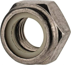 Value Collection - M14x2.00 Metric Coarse 18-8 & Austenitic Grade A2 Hex Lock Nut with Nylon Insert - 14mm High, Uncoated - Caliber Tooling