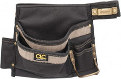 CLC - 46" Max Waste Tool Belt - 6 Pocket, 2" Wide, Tan/Black, Polyester - Caliber Tooling