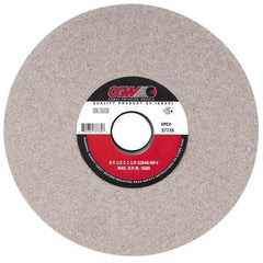 Camel Grinding Wheels - 14" Diam x 5" Hole x 1-1/2" Thick, H Hardness, 46 Grit Surface Grinding Wheel - Aluminum Oxide, Type 1, Coarse Grade, 1,910 Max RPM, Vitrified Bond, No Recess - Caliber Tooling