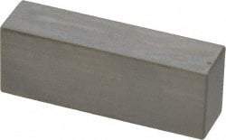 Mitutoyo - 0.5" Rectangular Steel Gage Block - Accuracy Grade 0, Includes Certificate of Inspection - Caliber Tooling