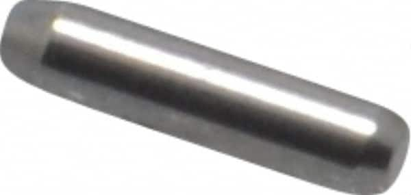 Made in USA - 1/16" Diam x 1/4" Pin Length 416 Stainless Steel Precision Dowel Pin - Passivated Finish, C 36-42 Hardness, 2 Beveled End - Caliber Tooling