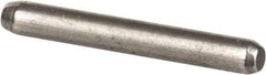 Made in USA - 1/16" Diam x 1/2" Pin Length 416 Stainless Steel Precision Dowel Pin - Passivated Finish, C 36-42 Hardness, 2 Beveled End - Caliber Tooling