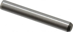 Made in USA - 5/32" Diam x 1-1/8" Pin Length 416 Stainless Steel Precision Dowel Pin - Passivated Finish, C 36-42 Hardness, 2 Beveled End - Caliber Tooling