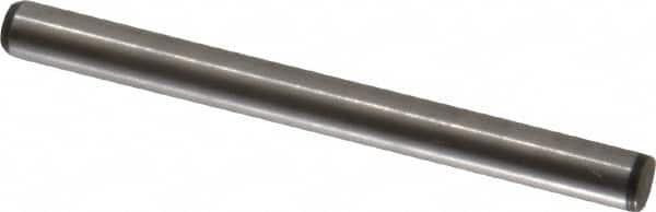 Made in USA - 5/32" Diam x 1-3/4" Pin Length 416 Stainless Steel Precision Dowel Pin - Passivated Finish, C 36-42 Hardness, 2 Beveled End - Caliber Tooling