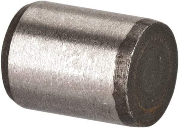 Made in USA - 3/16" Diam x 1/4" Pin Length 416 Stainless Steel Precision Dowel Pin - Passivated Finish, C 36-42 Hardness, 2 Beveled End - Caliber Tooling