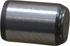 Made in USA - 1/4" Diam x 3/8" Pin Length 416 Stainless Steel Precision Dowel Pin - Passivated Finish, C 36-42 Hardness, 2 Beveled End - Caliber Tooling