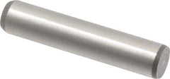 Made in USA - 5/16" Diam x 1-1/2" Pin Length 416 Stainless Steel Precision Dowel Pin - Passivated Finish, C 36-42 Hardness, 2 Beveled End - Caliber Tooling