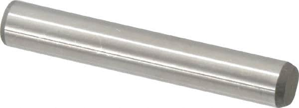 Made in USA - 5/16" Diam x 2" Pin Length 416 Stainless Steel Precision Dowel Pin - Passivated Finish, C 36-42 Hardness, 2 Beveled End - Caliber Tooling