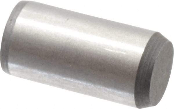 Made in USA - 5/16" Diam x 5/8" Pin Length 416 Stainless Steel Precision Dowel Pin - Passivated Finish, C 36-42 Hardness, 2 Beveled End - Caliber Tooling