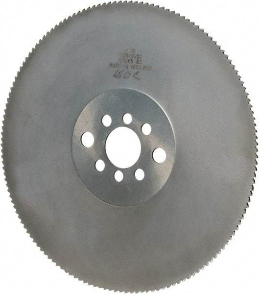 Kinkelder Saw - 225mm Blade Diam, 150 Teeth, High Speed Steel Cold Saw Blade - 32mm Arbor Hole Diam, 2mm Blade Thickness - Caliber Tooling