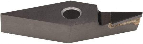 Hertel - HT-VNMX330.5 Grade HT420CD Polycrystalline Diamond (PCD) Turning Insert - Uncoated, Diamond, 3/8" Inscr Circle, 3/16" Thick, 0.0078" Corner Radius - Caliber Tooling