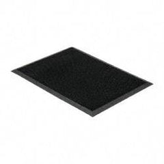 PRO-SAFE - 32 Inch Long x 2 Ft. Wide, SBR Rubber Surface, Bristle Surface Entrance Matting - 5/8 Inch Thick, Indoor and Outdoor, SBR Rubber, Black - Caliber Tooling