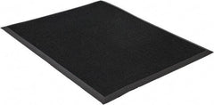 PRO-SAFE - 39 Inch Long x 32 Inch Wide, SBR Rubber Surface, Bristle Surface Entrance Matting - 5/8 Inch Thick, Indoor and Outdoor, SBR Rubber, Black - Caliber Tooling