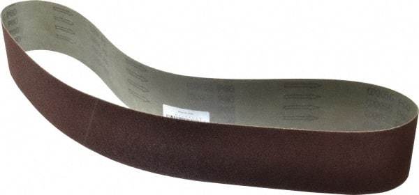 Tru-Maxx - 3" Wide x 48" OAL, 60 Grit, Aluminum Oxide Abrasive Belt - Aluminum Oxide, Coarse, Coated, X Weighted Cloth Backing, Dry - Caliber Tooling