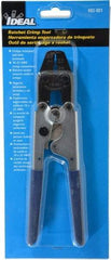 Ideal - 10" OAL Crimping Pliers - Vinyl Coated Handle - Caliber Tooling