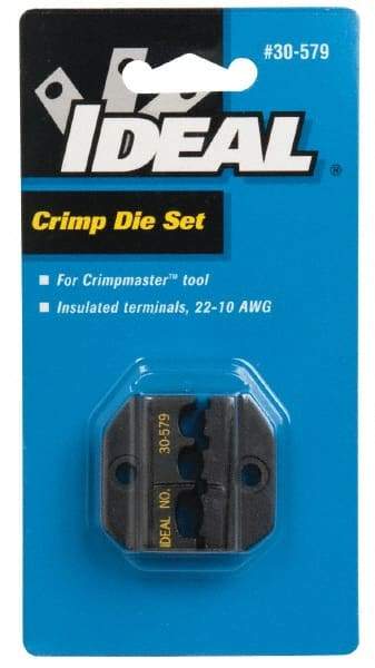 Ideal - Terminal Crimper - Insulated Terminal 22-10 AWG - Die Set Only Style - Caliber Tooling