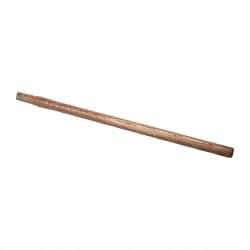 Made in USA - 36" Long Replacement Handle for Sledge Hammers - 1-1/2" Eye Length x 1-1/4" Eye Width, Hickory, Material Grade Type B - Caliber Tooling