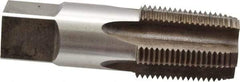 Reiff & Nestor - 3/4-14 NPT Thread, 5 Flute Standard Pipe Tap - 3-1/4" OAL, 1-3/8" Thread Length, 29/32" Shank Diam, Nitride Finish, High Speed Steel - Exact Industrial Supply