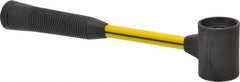 NUPLA - 2-1/4 Lb Head 2" Face Composite Nonmarring Hammer without Faces - Fiberglass Handle - Caliber Tooling