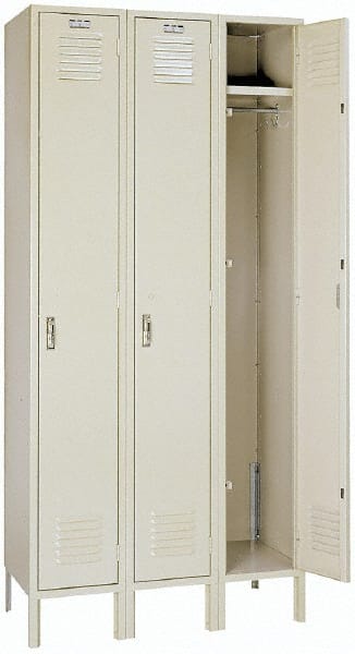 Lyon - 3 Door, 1 Tier, Locker - Caliber Tooling