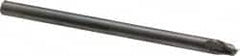 OSG - 1/4", 1/4" LOC, 1/4" Shank Diam, 4" OAL, 2 Flute, Solid Carbide Square End Mill - Caliber Tooling