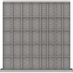 LISTA - 40-Compartment Drawer Divider Layout for 3.15" High Drawers - Caliber Tooling