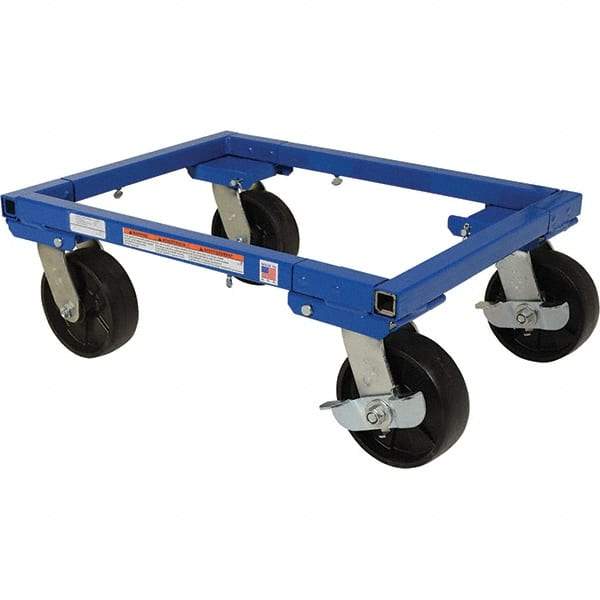 Vestil - 3,000 Lb Capacity Steel Dolly - 22" Long x 16" Wide - Caliber Tooling