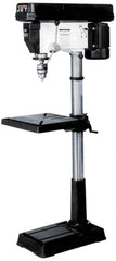 Jet - 20" Swing, Step Pulley Drill Press - 12 Speed, 1-1/2 hp, Single Phase - Caliber Tooling