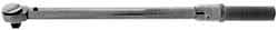 Apex - 1/4" Drive, 30 to 150 In/Lb, Click Type Torque Wrench - 1 Ft/Lb Graduation, 9-1/2" OAL - Caliber Tooling