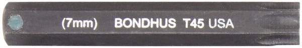 Bondhus - Star Hex Drive Bit - 2" OAL - Caliber Tooling