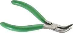 Xcelite - 5.7" Long, 15/16" Jaw Length, Smooth Jaw, Long Nose/Bent Nose Plier - Caliber Tooling