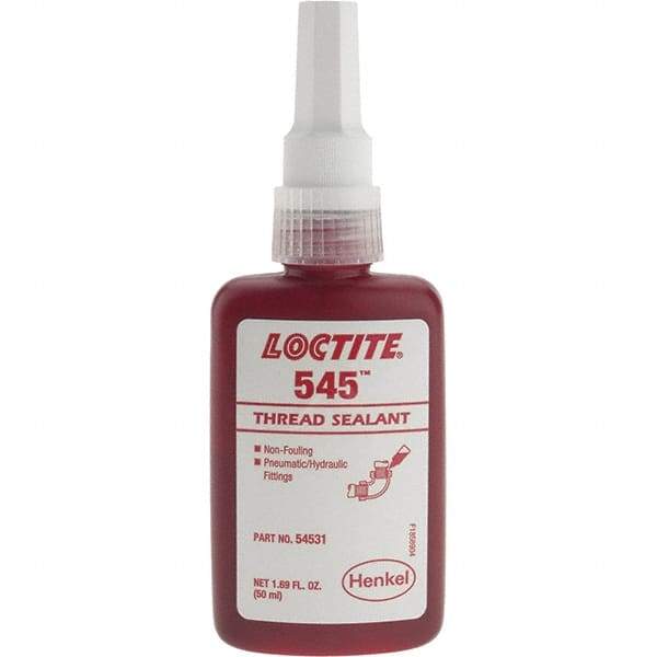 Loctite - 50 mL Bottle, Purple, Liquid Threadlocker - Series 545, 24 hr Full Cure Time, Hand Tool Removal - Caliber Tooling