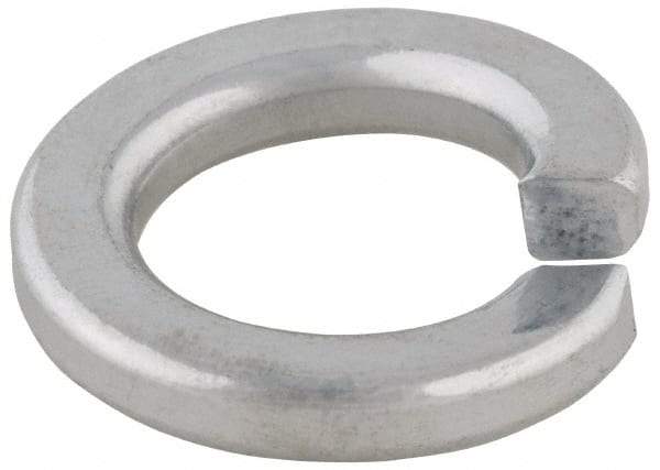 Made in USA - 7/16", 0.14" Thick Split Lock Washer - Alloy Steel, Uncoated, 0.443" Min ID, 0.455" Max ID, 0.647" Max OD - Caliber Tooling