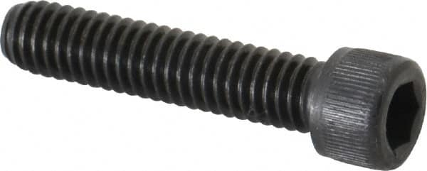 Value Collection - 5/16-18 UNC Hex Socket Drive, Socket Cap Screw - Alloy Steel, Black Oxide Finish, Partially Threaded, 1-1/2" Length Under Head - Caliber Tooling