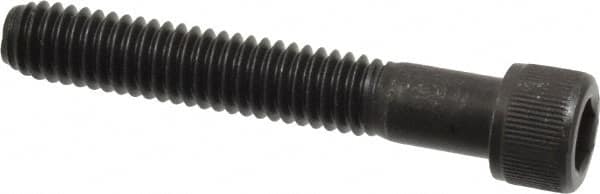 Value Collection - 5/16-18 UNC Hex Socket Drive, Socket Cap Screw - Alloy Steel, Black Oxide Finish, Partially Threaded, 2" Length Under Head - Caliber Tooling